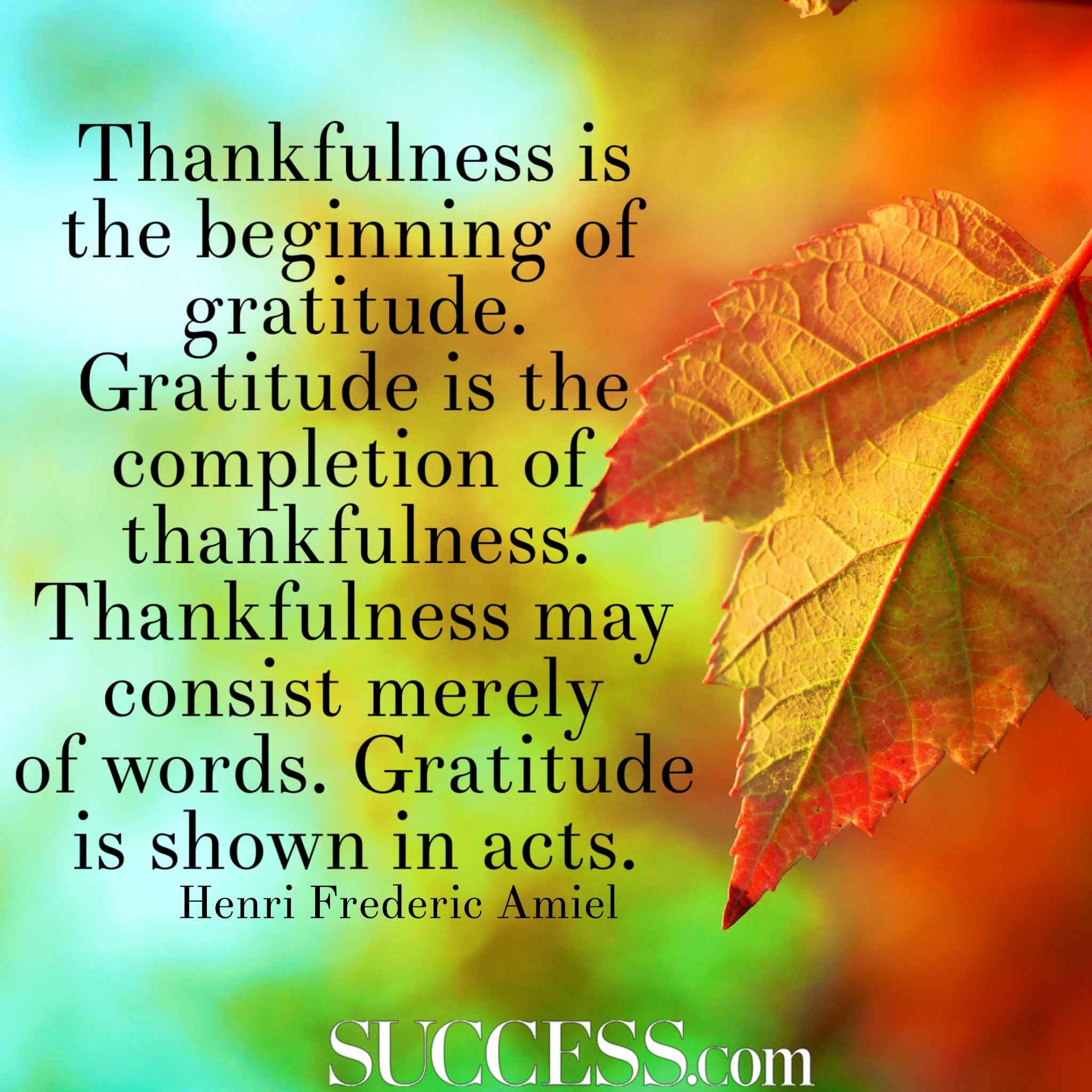 speech about words of gratitude